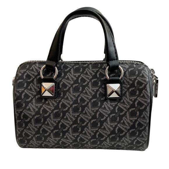 Michael Kors Grayson Small Empire Monogram Duffel Crossbody NWT - Picture 4 of 9